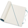 Блокнот MOLESKINE Classic Large, линейка, голубый QP060B35