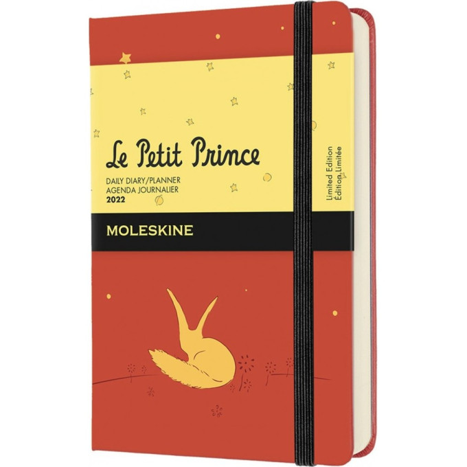 Ежедневник MOLESKINE LE L`PETIT PRINCE POCKET (оранжевый) DPP12DC2Y22