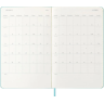 Еженедельник MOLESKINE CLASSIC WKNT LARGE 130х210мм 144стр. аквамарин DHB2412WN3